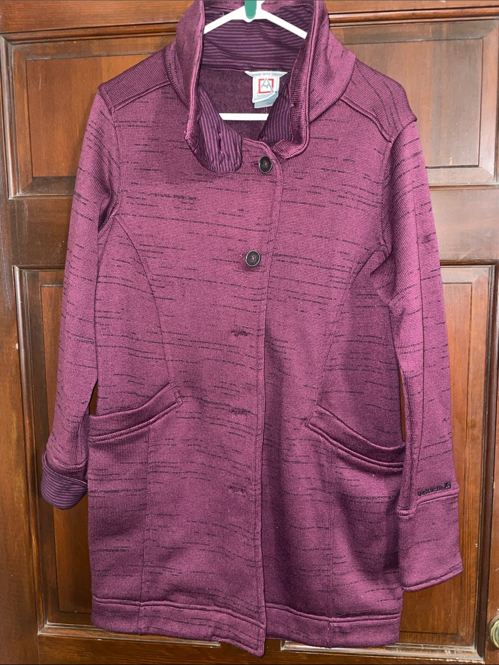 Avalanche Striped Plum and Dark Pink Pullover